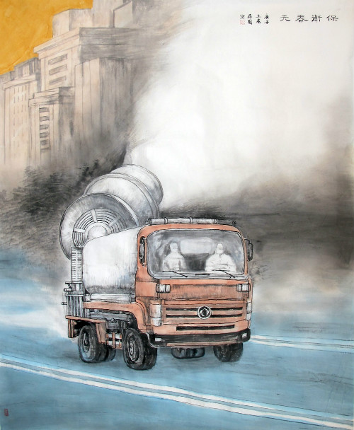 【甘肅全民戰(zhàn)“疫”】保衛(wèi)春天！蘭州榆中縣文藝界致敬“逆行者”