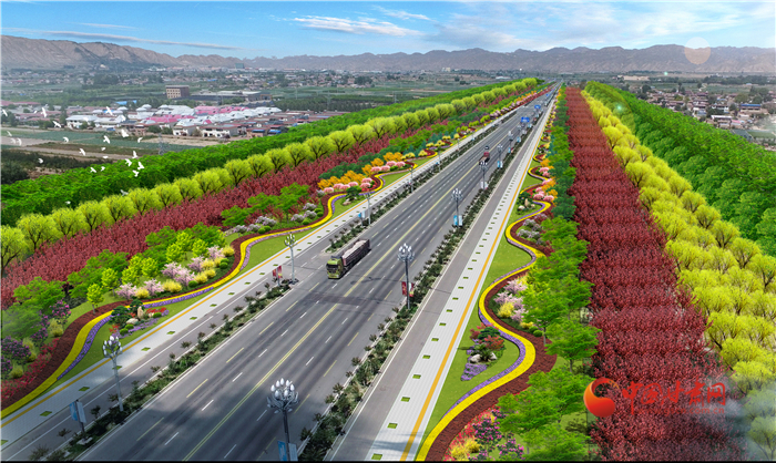 搶先看?。?！蘭州榆中生態(tài)創(chuàng)新城未來綠化有多美 