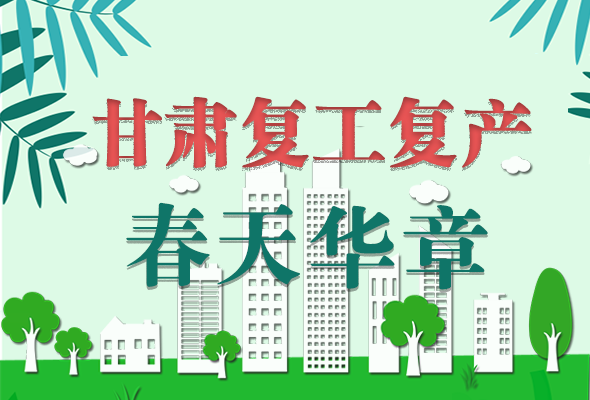 圖解|看！甘肅復工復產(chǎn)的“加速度”