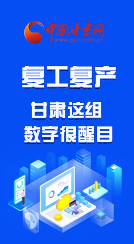 圖解|甘肅復(fù)工復(fù)產(chǎn)有多拼，看看這組數(shù)字就知道了 