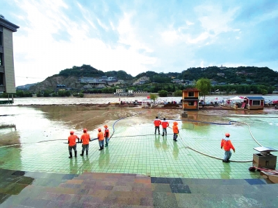 黃河風(fēng)情線清淤進入收尾階段