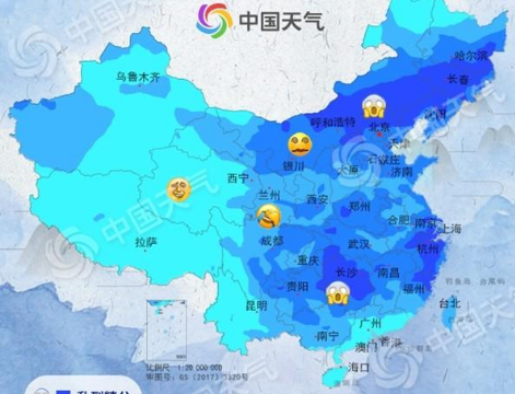 寒潮來了！今明兩天甘肅省大部將降溫6℃至8℃