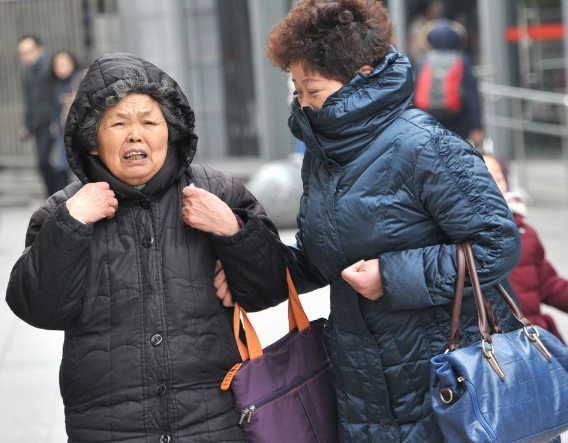 寒潮來襲，心腦血管疾病老年患者增加