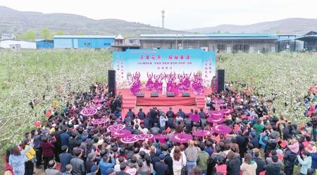 隴南禮縣舉辦“學黨史·感黨恩·賞花?！むl(xiāng)村游”活動