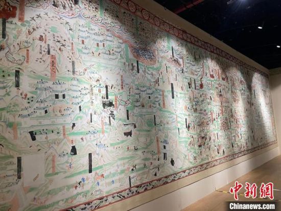 圖為展覽現場?！〗瓧顭?攝