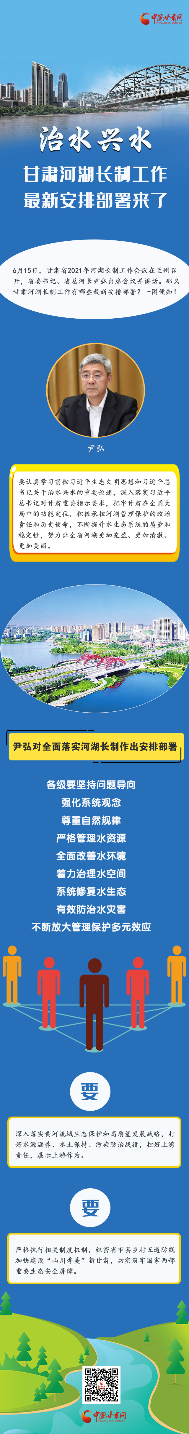 圖解|速看！甘肅河湖長制工作最新安排部署來了