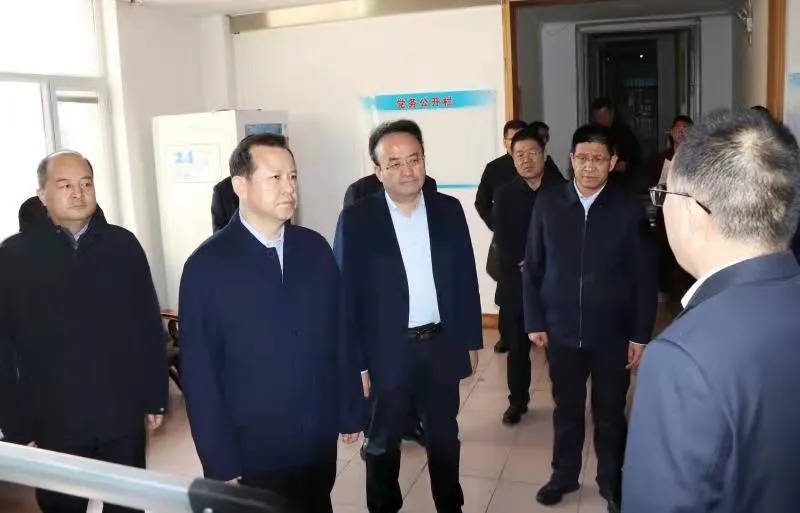 柳鵬王國斌專題調(diào)研武威市融媒體中心建設