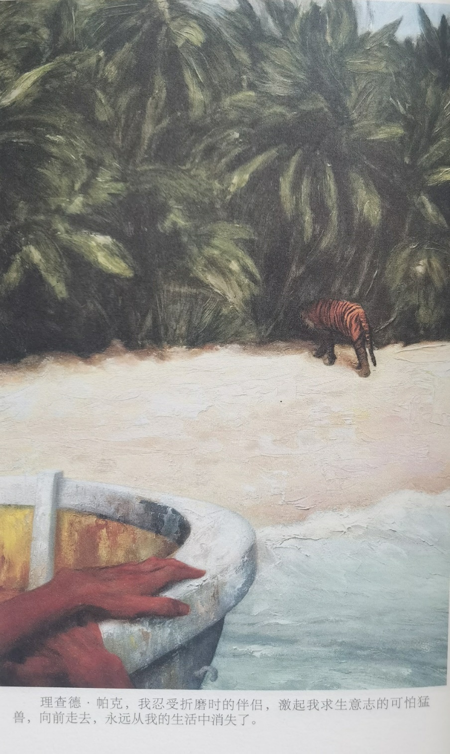 插圖3：揚？馬特爾的小說《少年pi的奇幻漂流》插圖