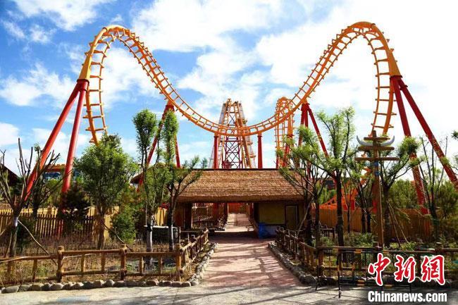 圖為嘉峪關(guān)方特歡樂世界。(資料圖) 趙海宏 攝