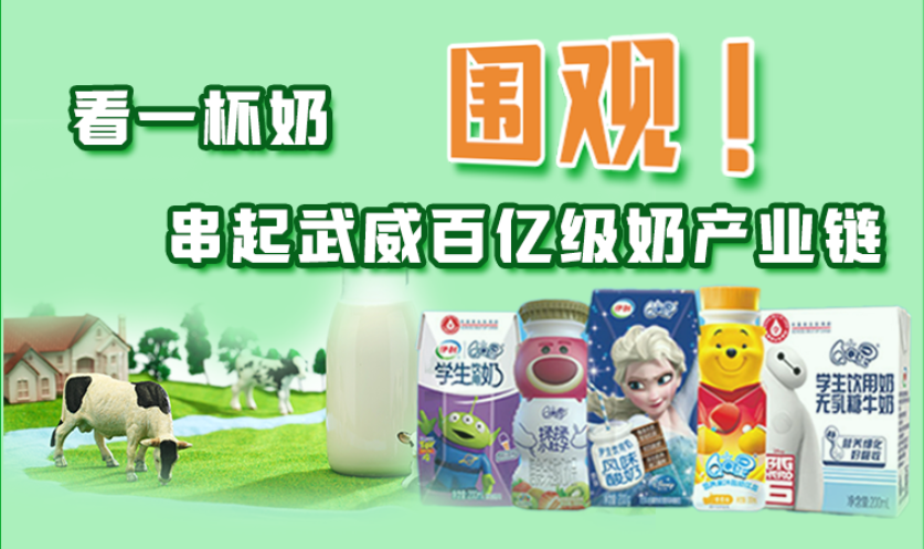 圖解|圍觀！看一杯奶串起武威百億級(jí)奶產(chǎn)業(yè)鏈