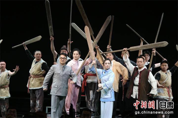 圖為演出劇照。甘肅省隴劇院供圖