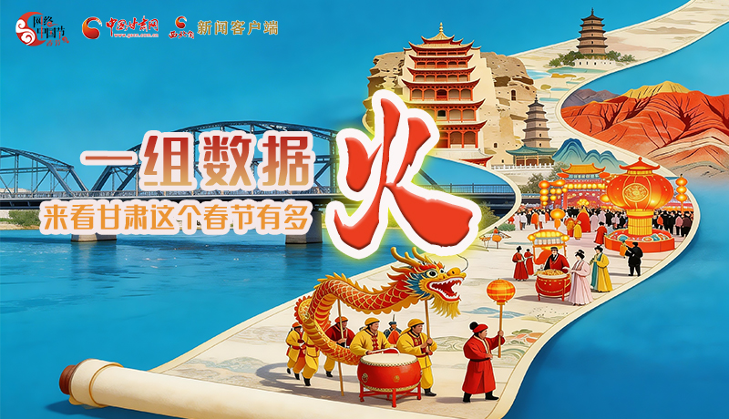 海報｜一組數(shù)據(jù)，來看甘肅這個春節(jié)有多火