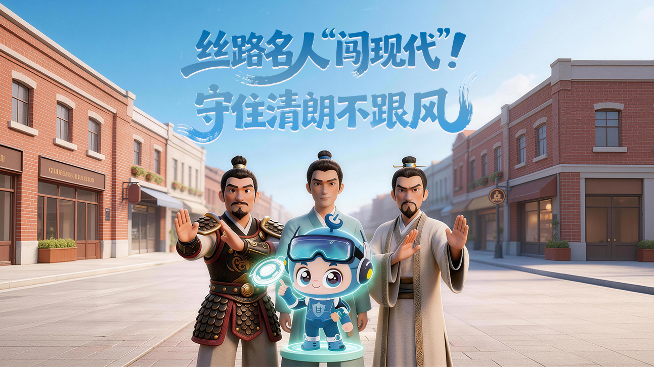 AI短視頻|絲路名人“闖現(xiàn)代”！守住清朗不跟風(fēng)